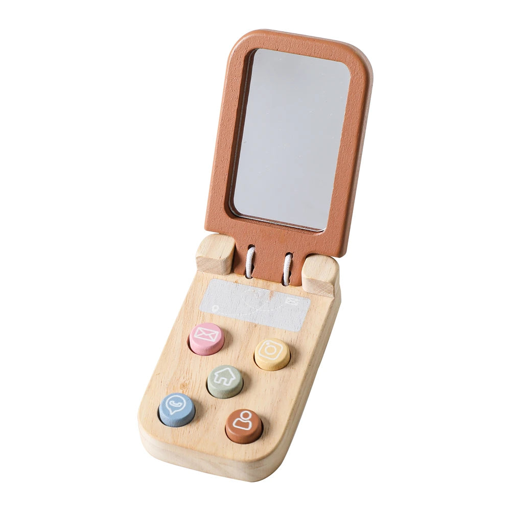 Bear-Shaped Phone Teether Toy for Teething Babies