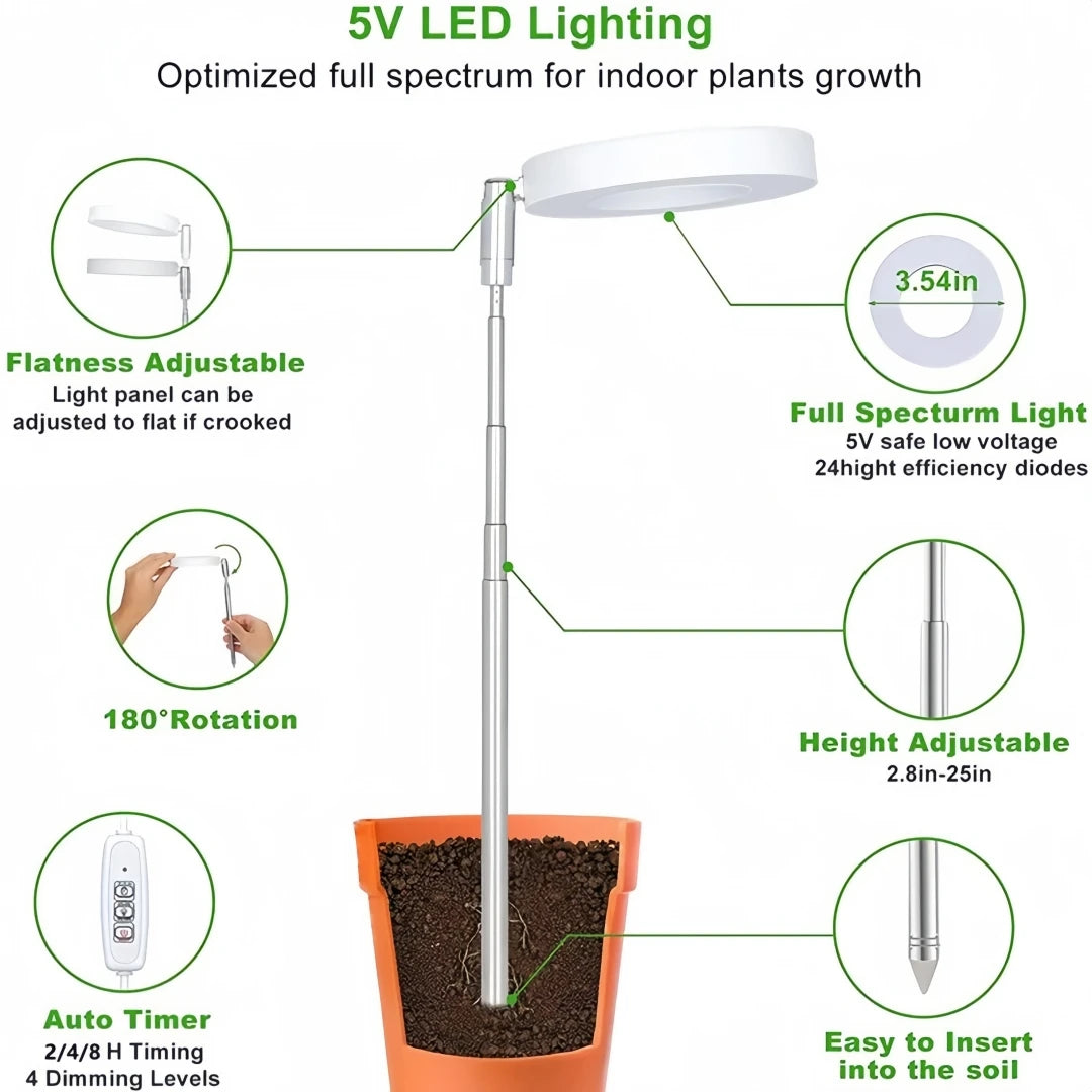 Plant Grow Light Full Spectrum for Indoor Plants