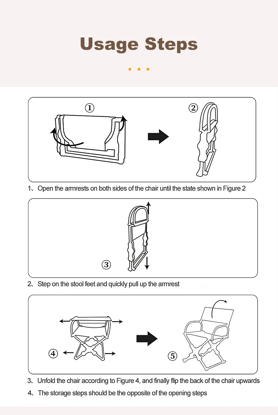 Foldable Director’s Chair for Camping, Beach and Fishing