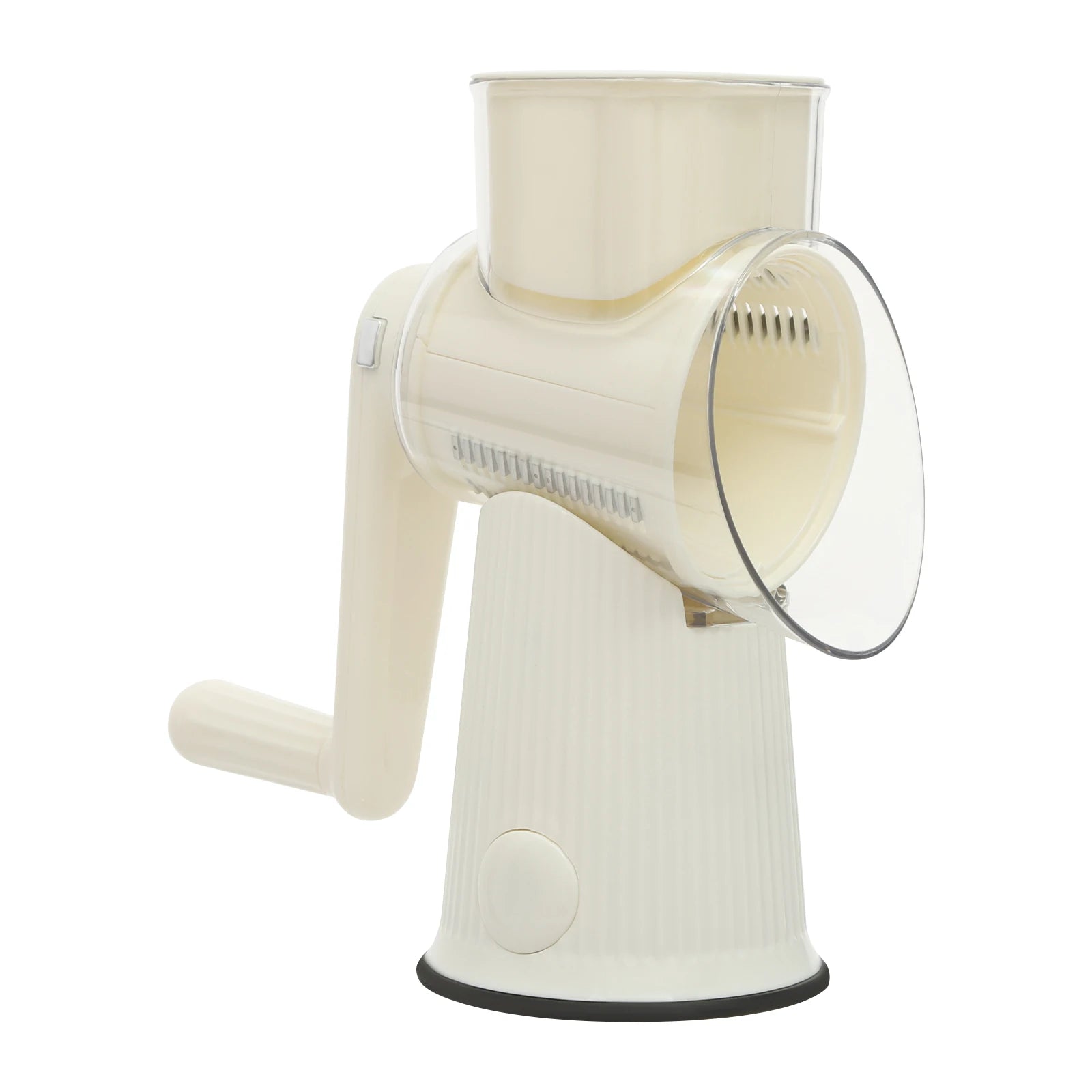 Manual Rotary Cheese and Vegetable Slicer with 5 Blades