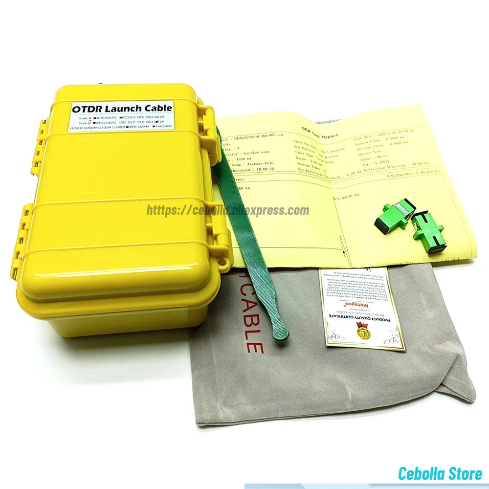 Single-Mode OTDR Launch Fibre Box - Length Options