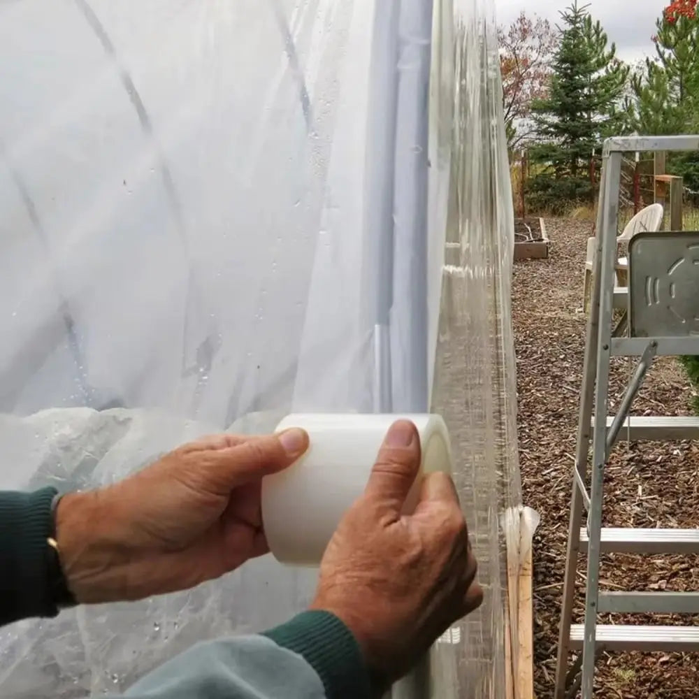 Clear Greenhouse Film Repair Tape — 10 m