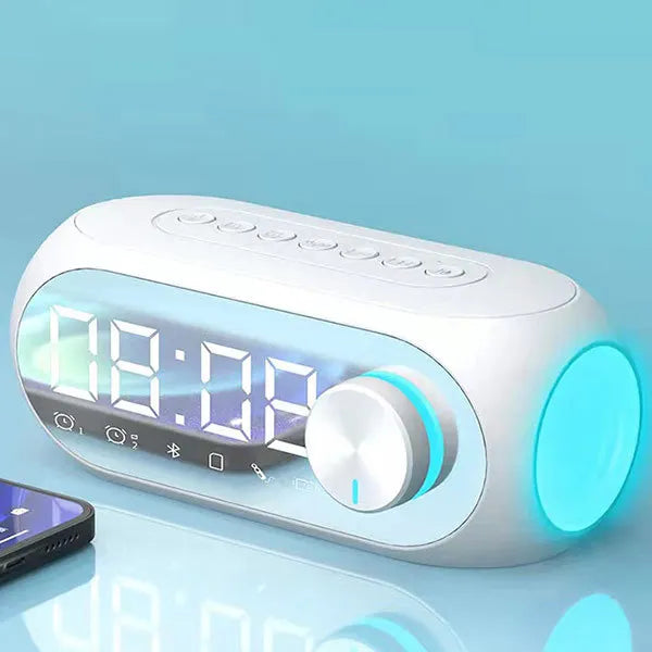 Wireless Speaker Alarm Clock, Style Options