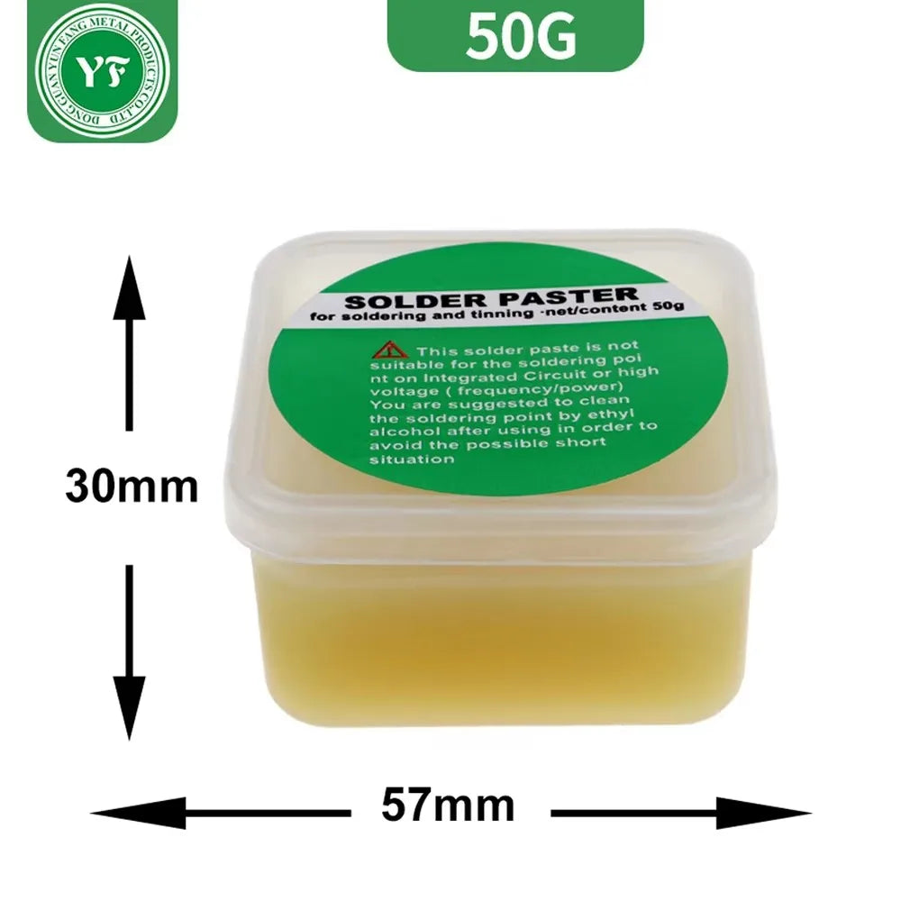 Rosin Soldering Flux Paste, 30 g, 50 g or 100 g