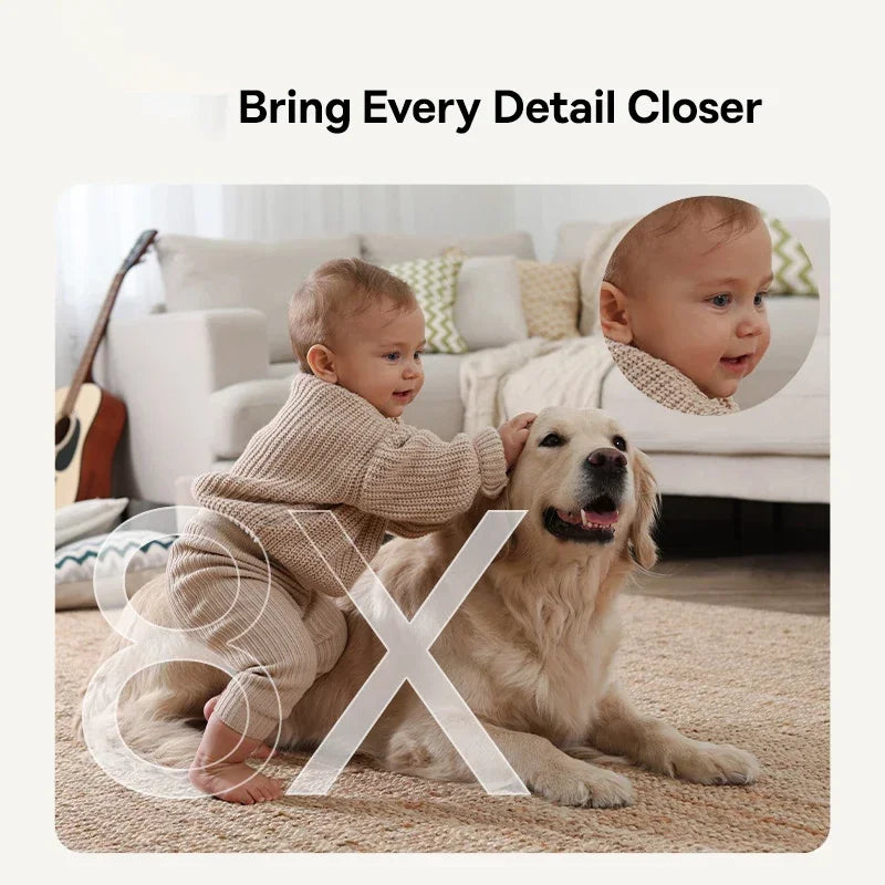 Baseus 3MP 2K Pan & Tilt Home Security Camera