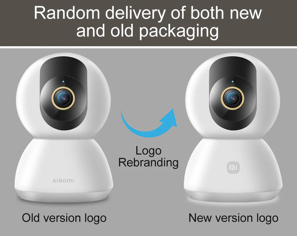 Xiaomi 2K vnútorná inteligentná kamera 360° WiFi detský monitor bezpečnostná kamera
