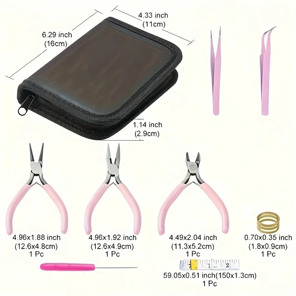 Jewellery Pliers and Small-Tool Set