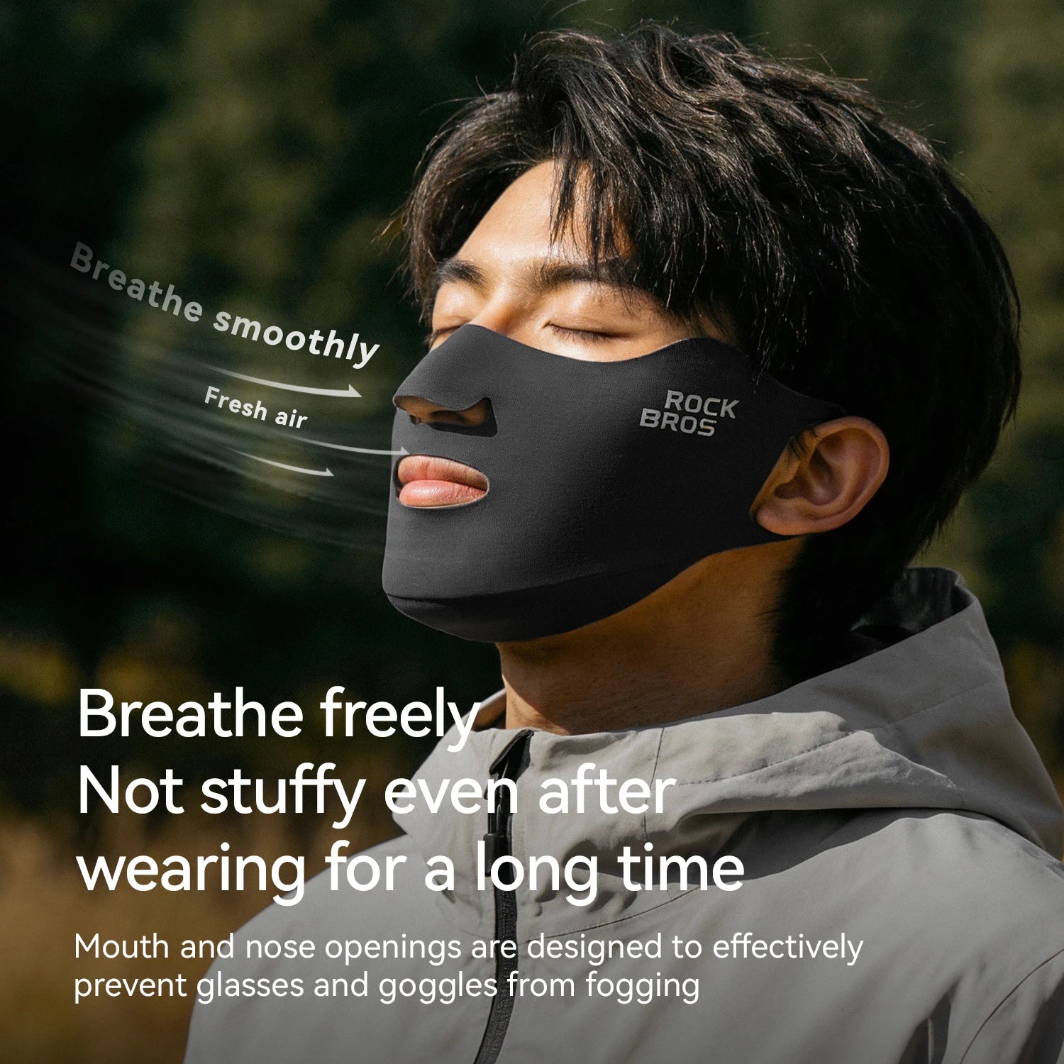 Cycling Face Mask with Fleece Inner Layer