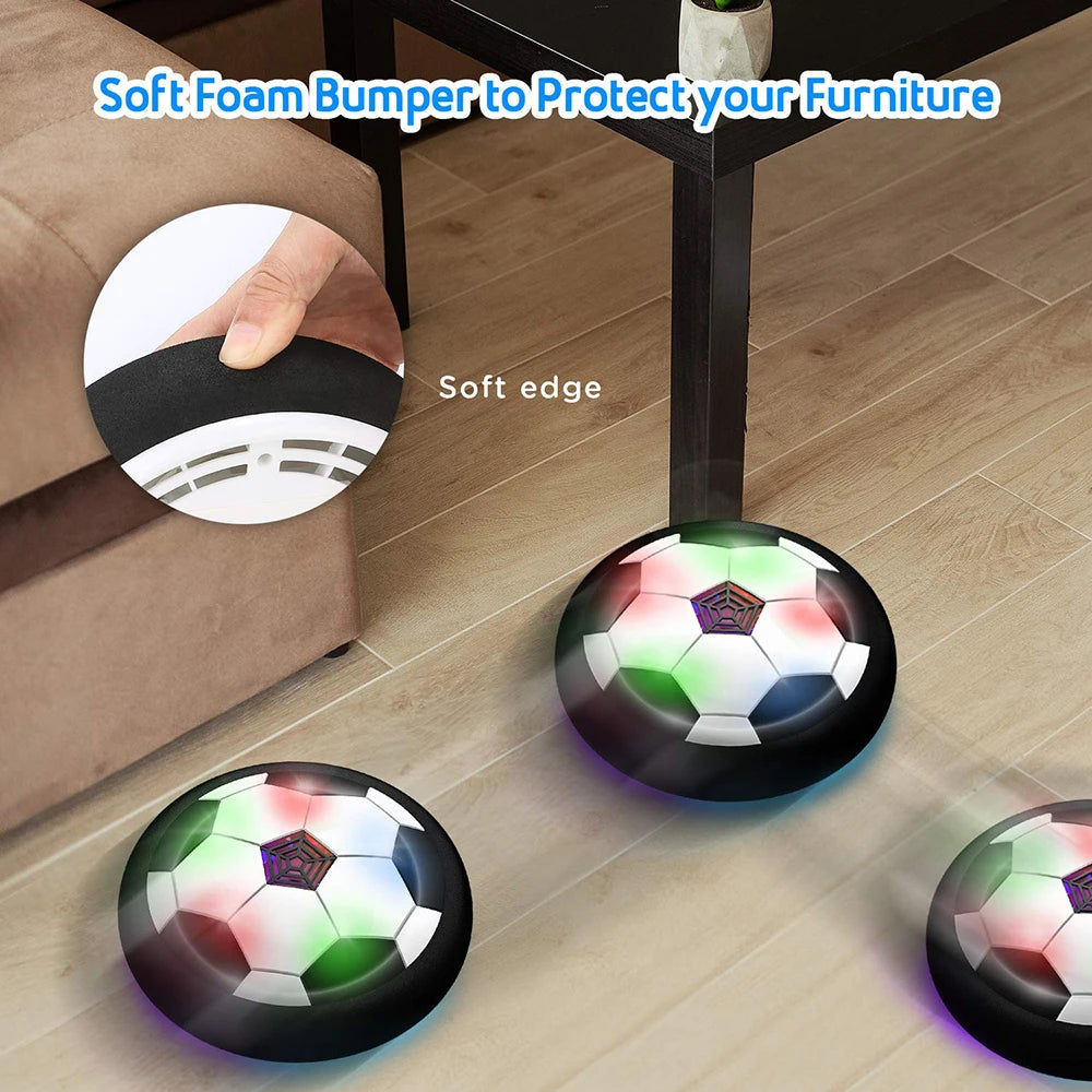 Hover Soccer Ball Toys for Children Electric Floating Football with LED Light Music Soccer Ball Outdoor Game Sport Toys for Kids 
