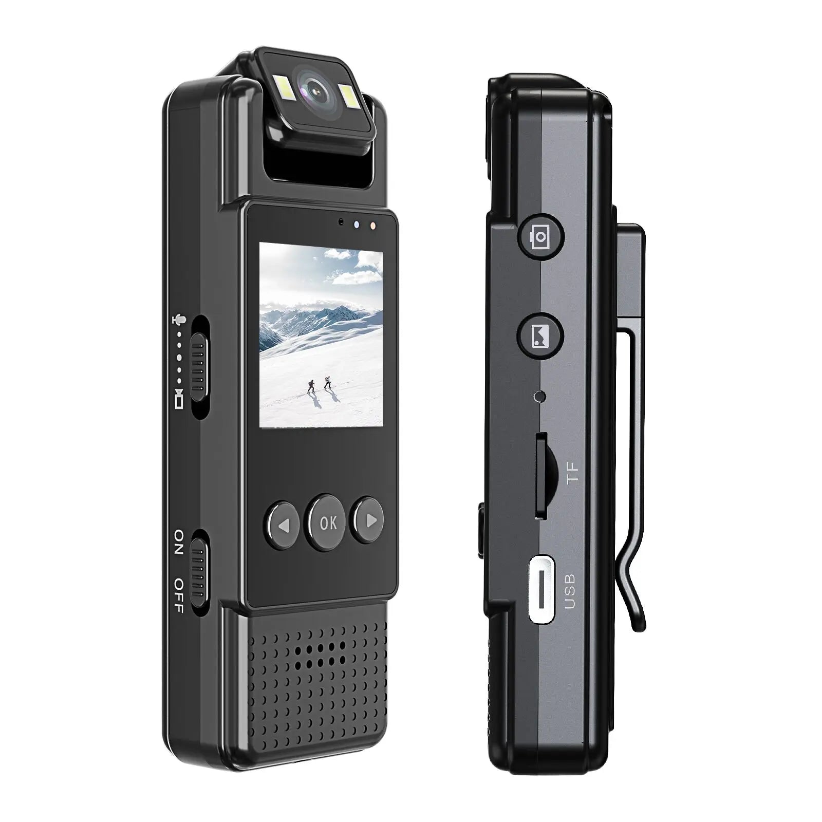 JOZUZE L12 Wifi Mini Camera 1080P Portable Digital Video Recorder Worn Police Small Body Cam Night Vision DV Miniature Camcorde 