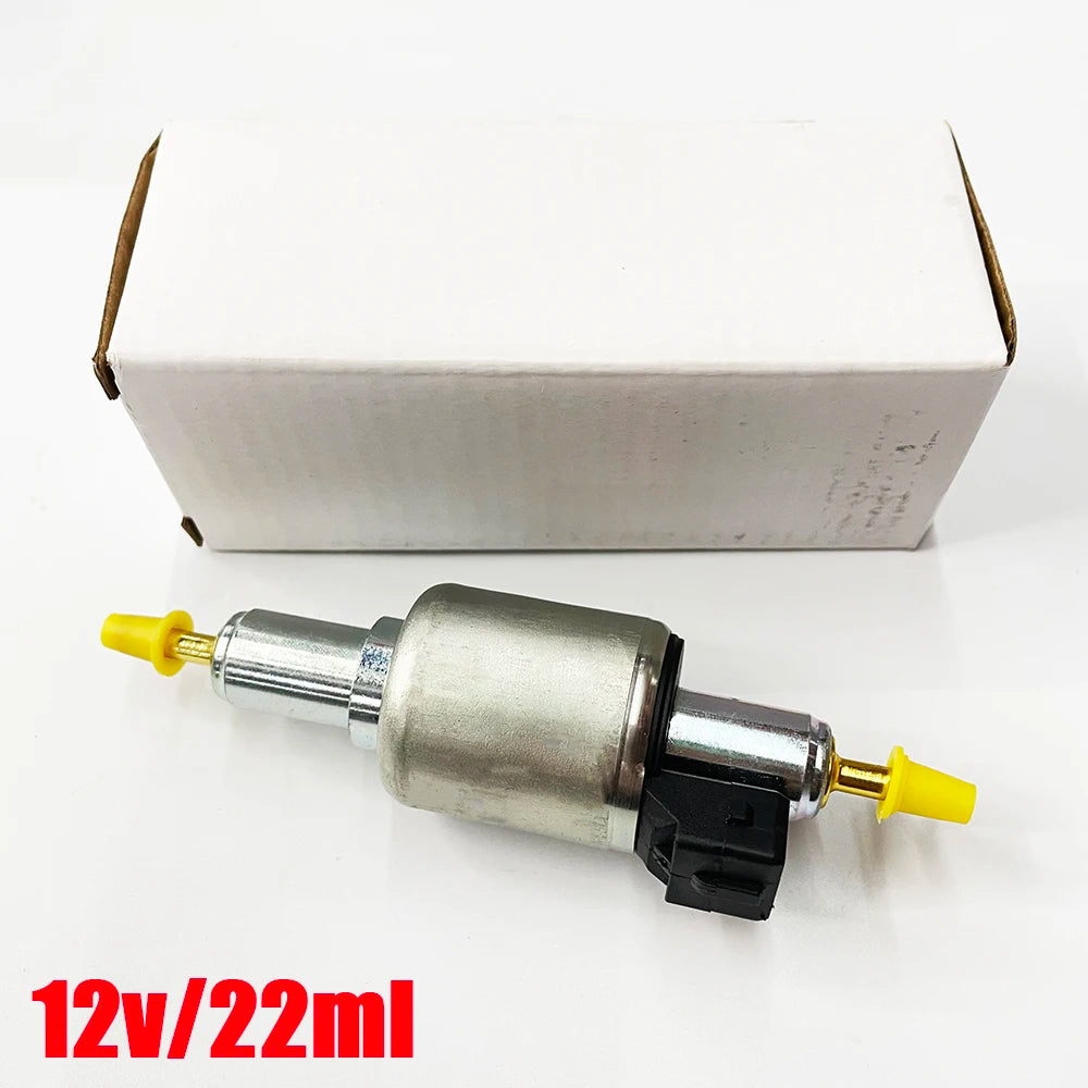 22ml 12V 24V Car Silent Fuel Pump +Bracket Air Heater Diesel Metal Car Heater Fuel Pump Air Parking Heater Accessories