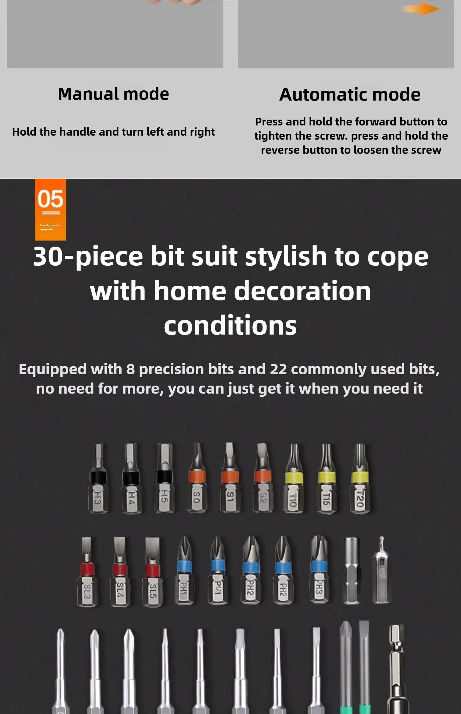 WORX 4V Electric Screwdrivers Set Automatic All-in-one Wireless Precision Screwdriver Household Hand Power Tools WX240 WX242 