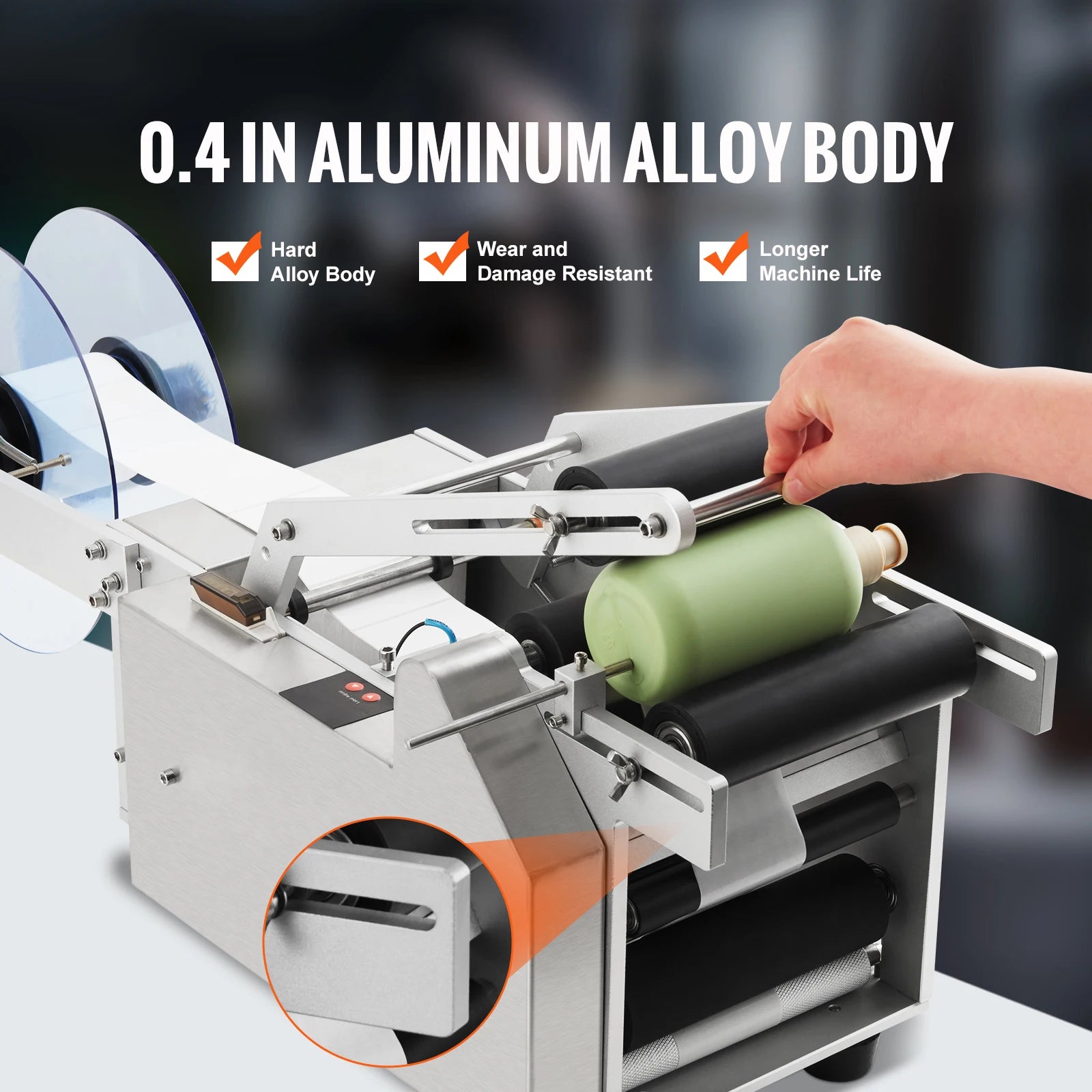 Semi-Automatic Bottle Labeling Machine 20–50 pcs/min Electric