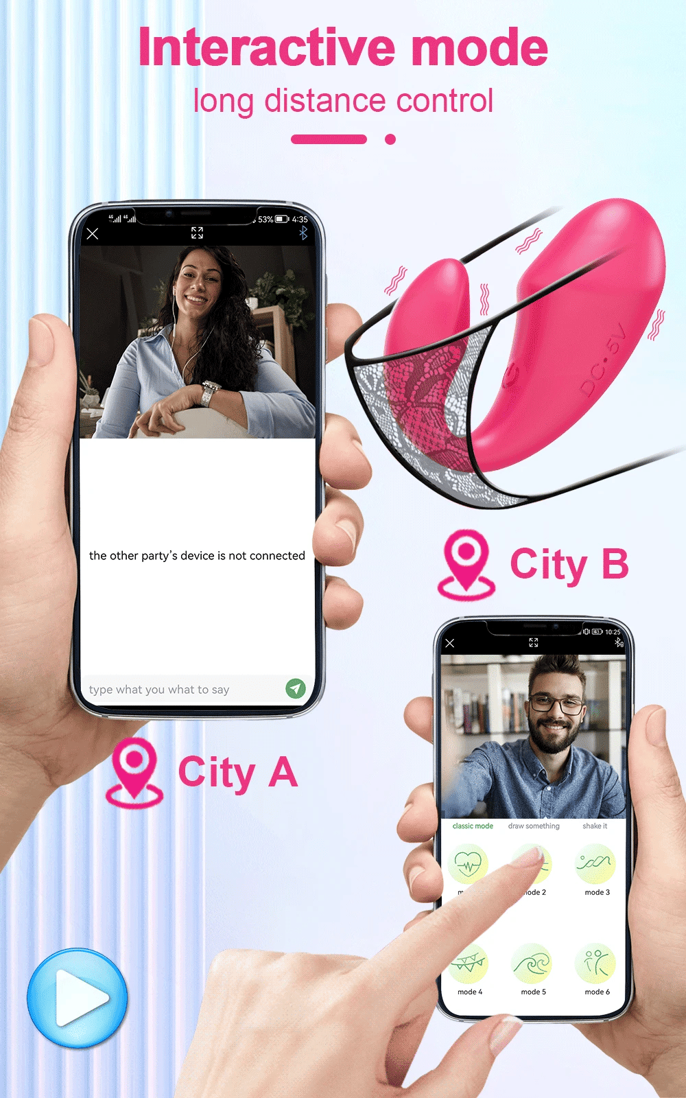 Sex Oyuncakları Uygulama Vibratörü Bluetooth Dildo Kadınlar için Kablosuz Uzaktan Kumandalı Vibratörler Giyilebilir Titreşimli Aşk Yumurtası Çiftler için Oyuncak