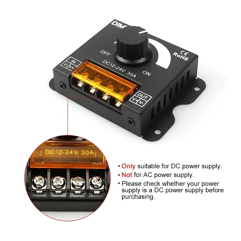 12-24 V PWM LED Dimmer