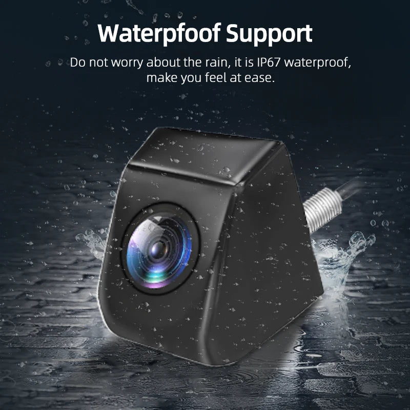 Junsun Car Rearview Camera AHD 720P Resolution WaterProof 140°Wide-Angle Reverse Backup Parking Camera For AI Smart Car Radio