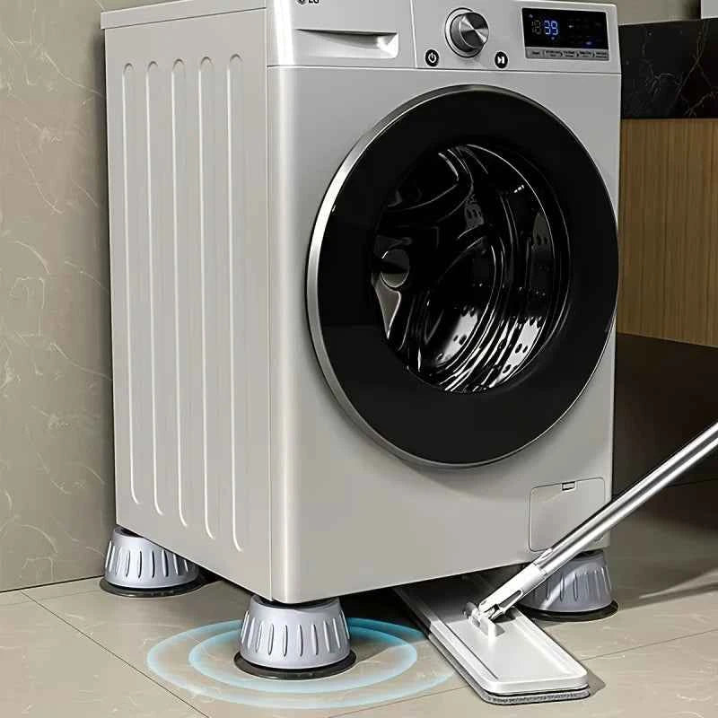 4PCS Anti-Vibration Washing Machine Feet-Suitable for Refrigerators for Anti-Slip Stability,Anti-Slip Base,Sound Dampening Pads