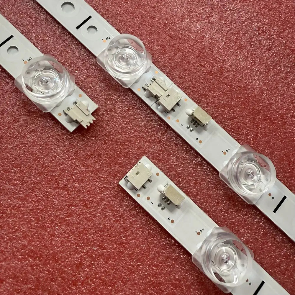 TCL-tv-achtergrondverlichtingsstrips van 55 inch, 15 leds per strip