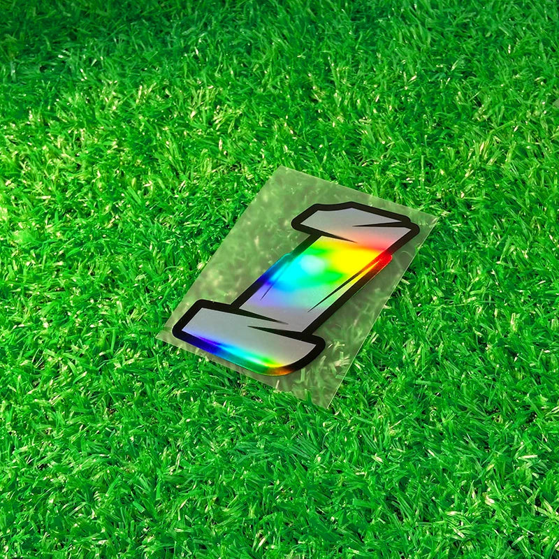 1PC Laser Number Motorcycle Stickers Waterproof Motorbike Fuel Tank Electric Scooter Bicycle Decoration Durable Vinyl Decals 