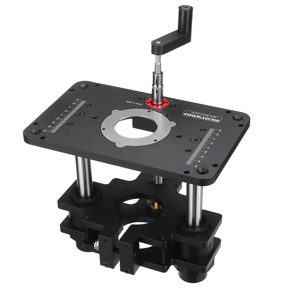 Router Lift for 65mm/69mm Wood Router Table Setup with Plate