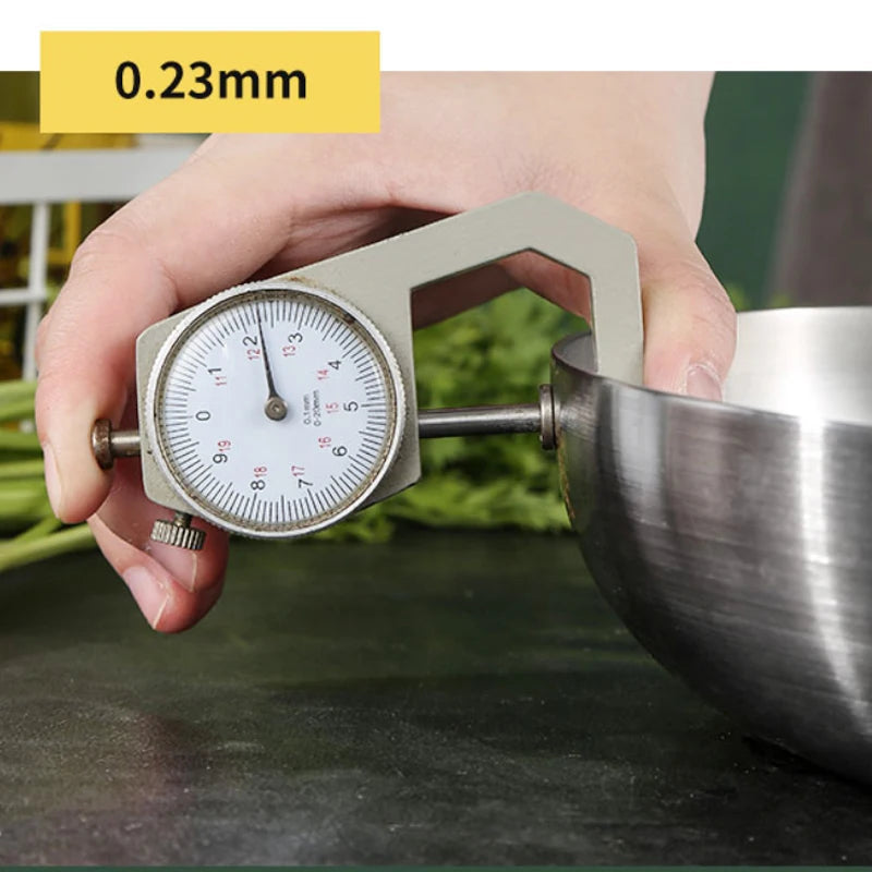 304 Stainless Steel Frying Pan, NonStick Pan Fried Steak Pot  Uncoated Kitchen Cookware For Gas Stove and Induction Cooker 