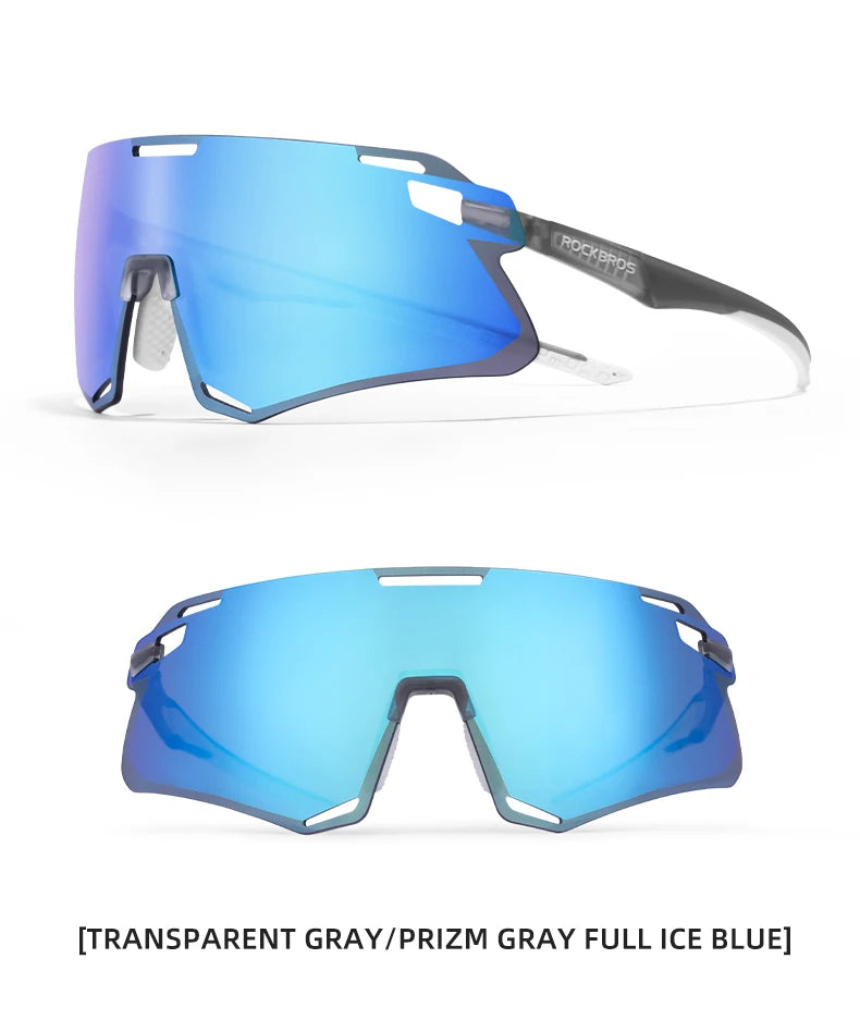 Photochromic Cycling Glasses with TR90 Frame