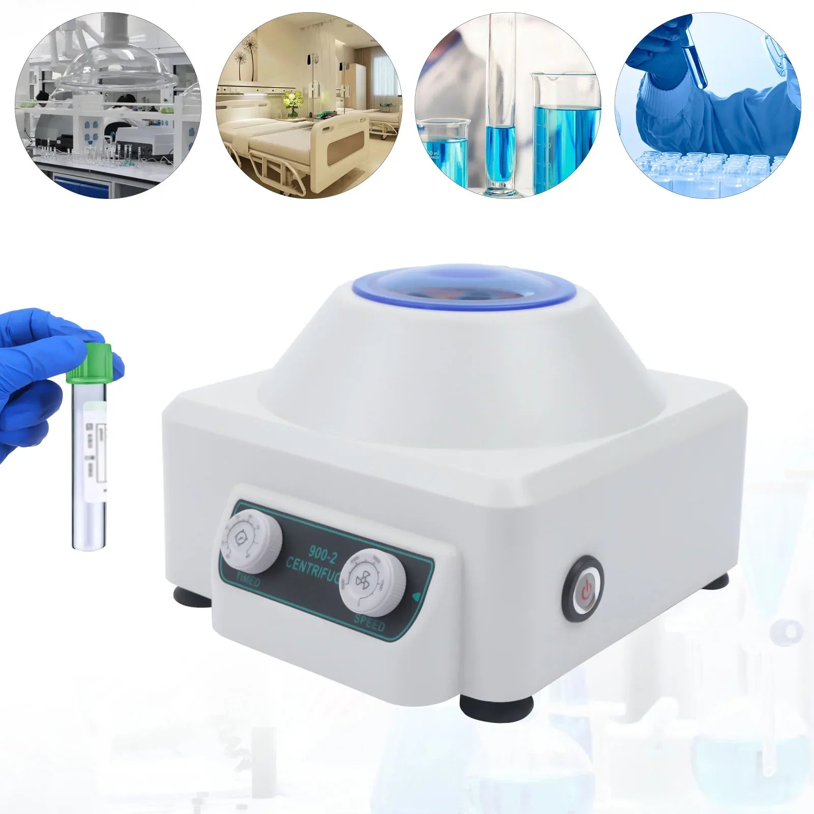 Electric Laboratory Centrifuge 900-2, 6 x 20ml, 4000rpm, Adjustable Timer
