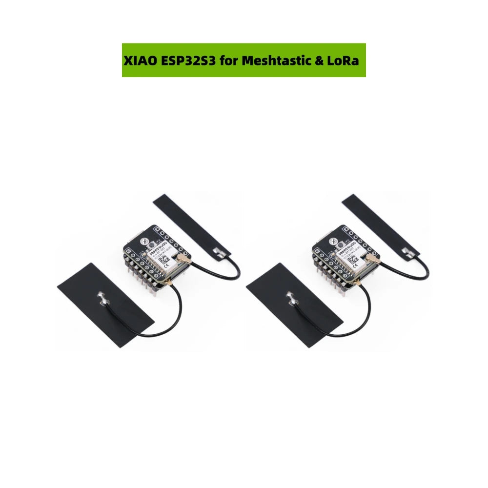 ESP32 S3 LoRa Meshtastic LoRa Module SX1262 868MHz 915MHz Antenna XIAO ESP32S3 for Meshtastic LoRa Starter Kit, LoRaWAN, WiFi, B