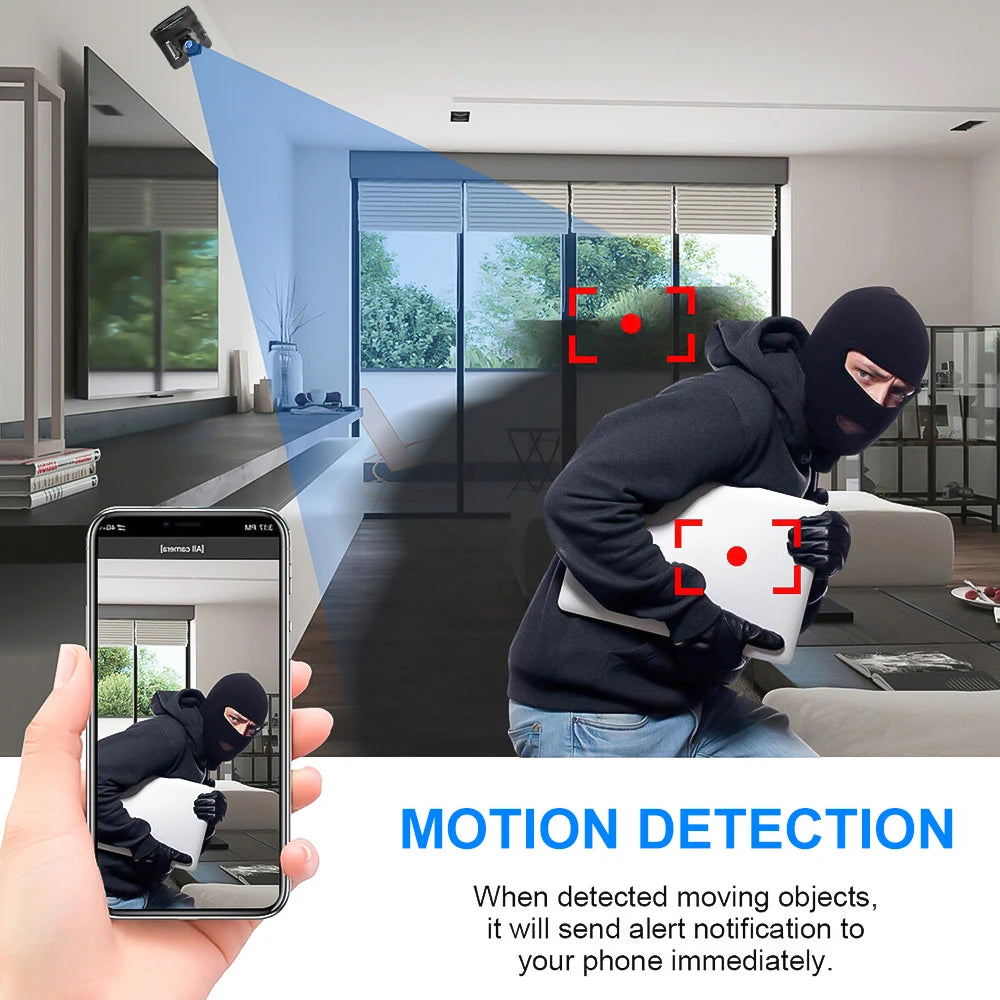 HD 1080P Mini Camera DIY Module Motion Detection WIFI Camera Video Surveillance Camcorder Loop Recording Support Remote View