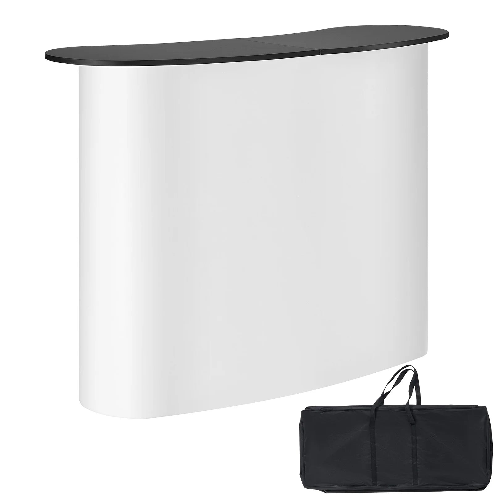 Portable Trade Show Counter Stand Foldable Podium Display Table