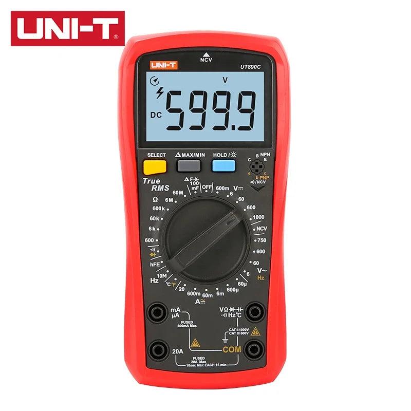 UNI-T UT890C/UT890D+ Digital Multimeter True RMS Digital Multimeter Multifunctional Small Universal Meter Spy-shop.com