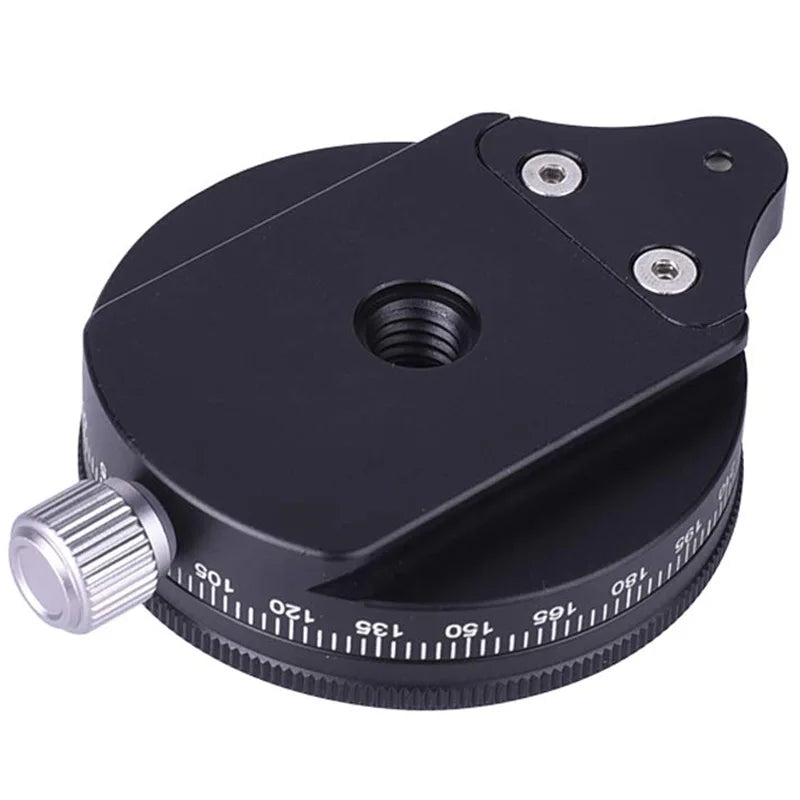 Panoramic Camera Panning Base with Bubble Level