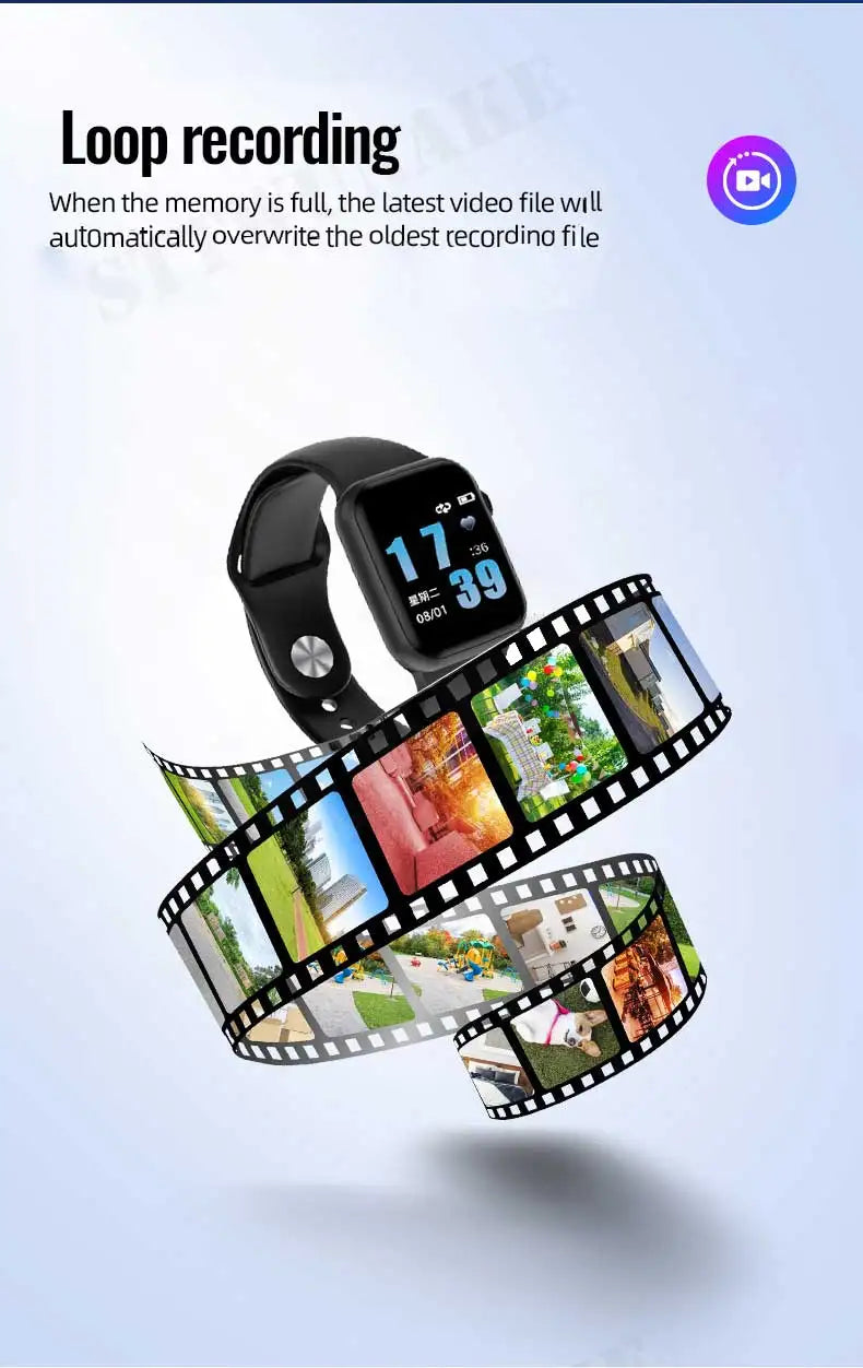 Mini Camera Smart Watch Voice video Recorder 1080P HD DV Professional digital Wireless Cam for Business/Home/Office/Sport Spy-shop.com