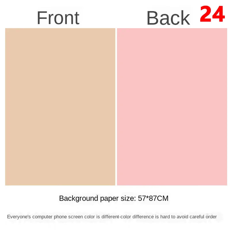 Double-Sided Product Photography Backdrop, 57 × 87cm