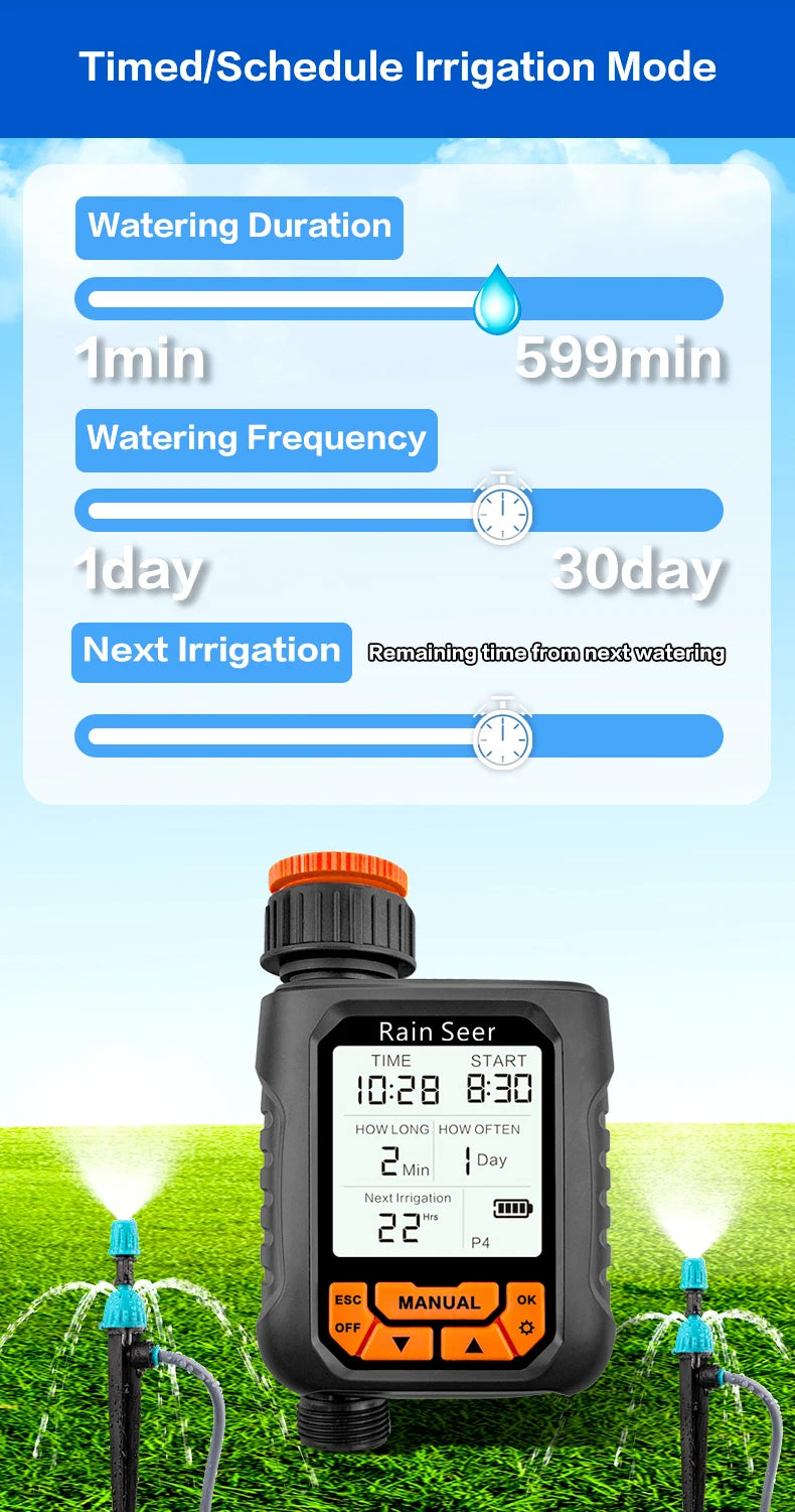 LCD Garden Watering Timer