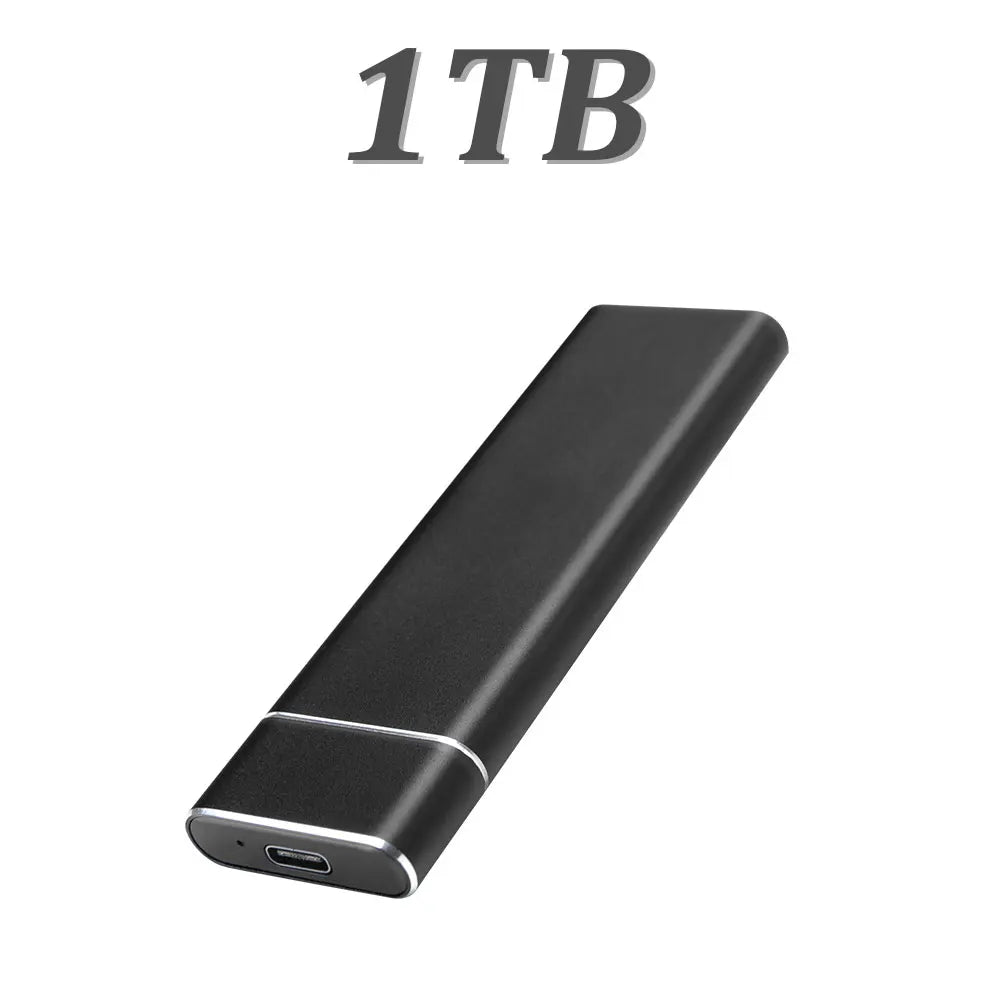 High-speed USB 3.1 portable SSD 2TB external solid state drive 1TB 4TB original large capacity for PC laptop Mac mobile phone ta