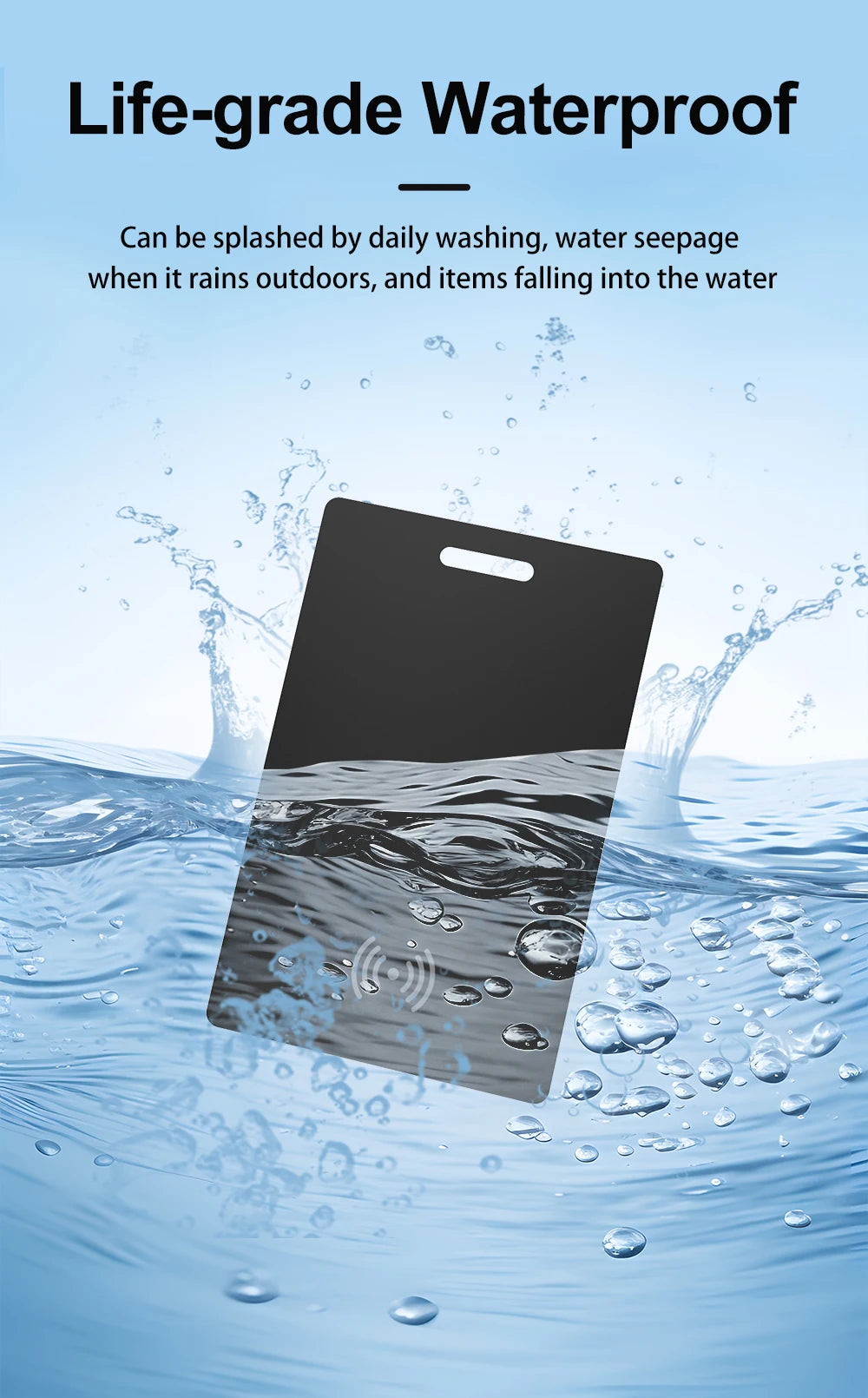 Wallet Tracking  Card Ultra-thin GPS Location Smart Anti-loss Tag for Smart Phone Find My Bluetooth Device Wireless Charging 