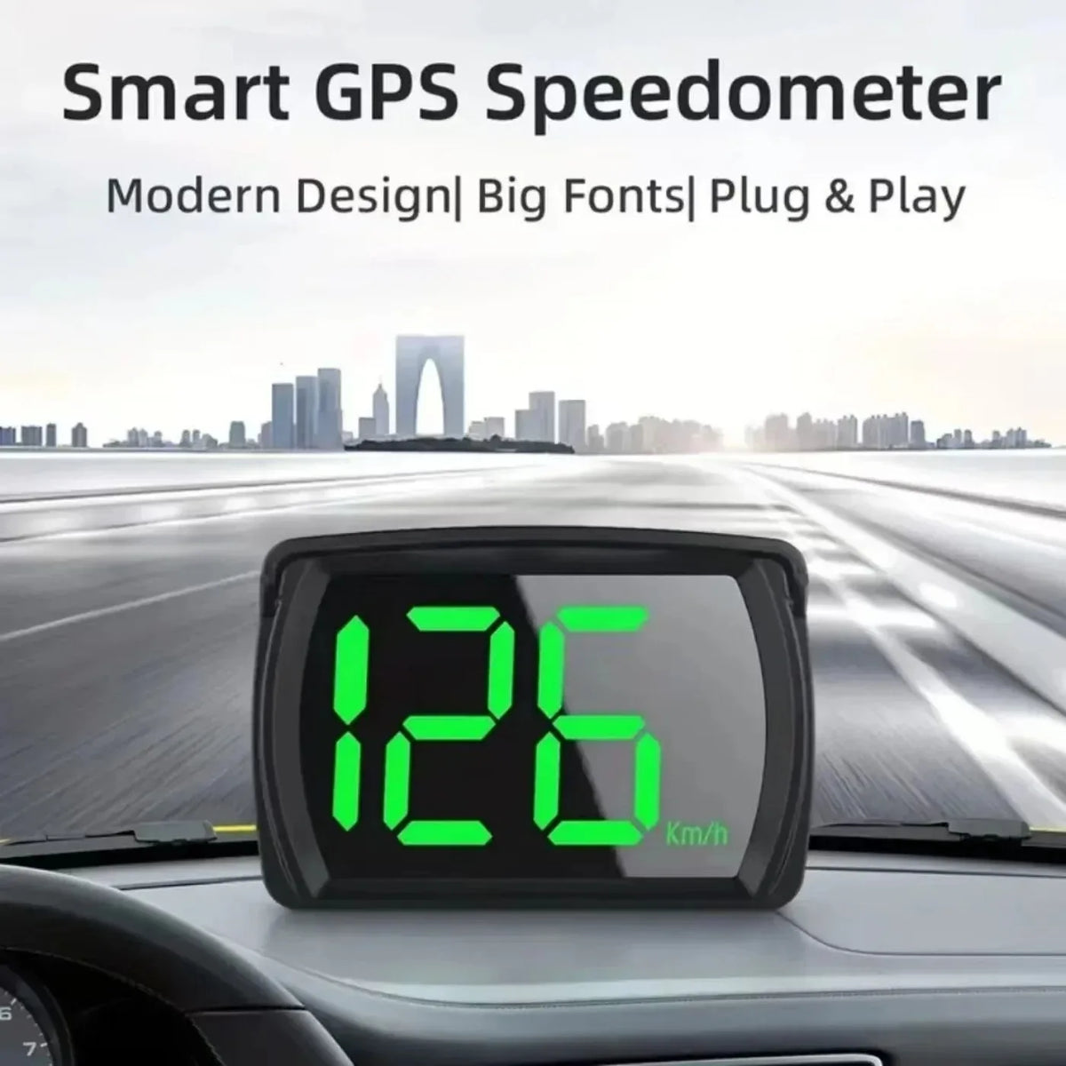 GPS Digital Speed Display - KM/H