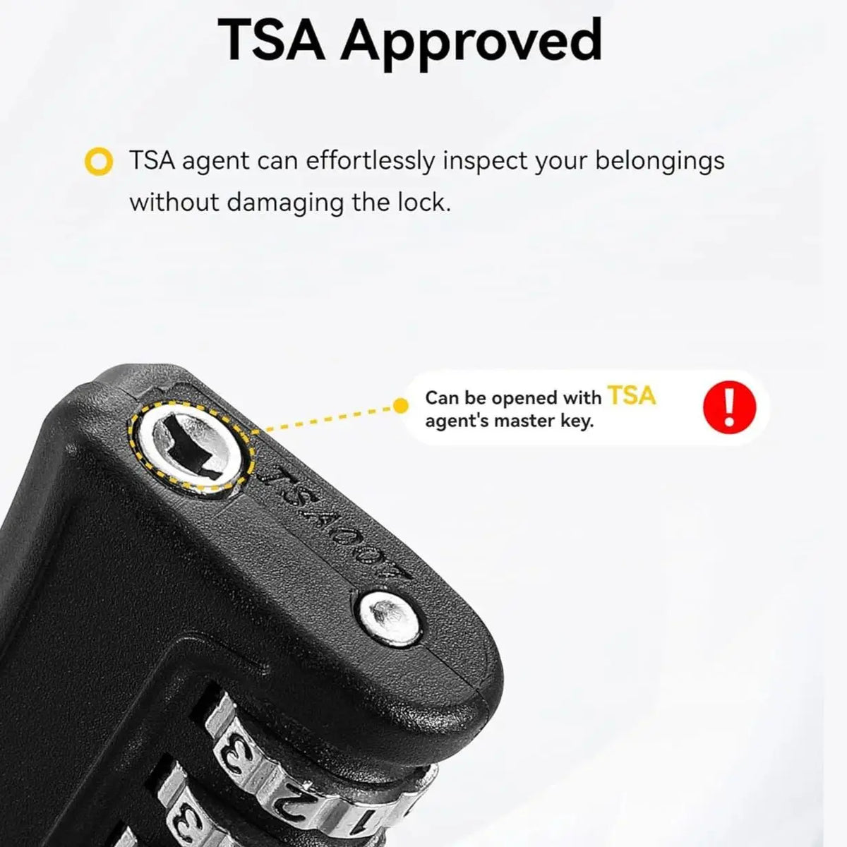 Three-Digit Travel Combination Locks - Packs