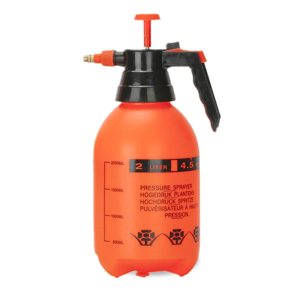 Hand Pump Garden Pressure Sprayer, Adjustable Mist, 0.8–3 L