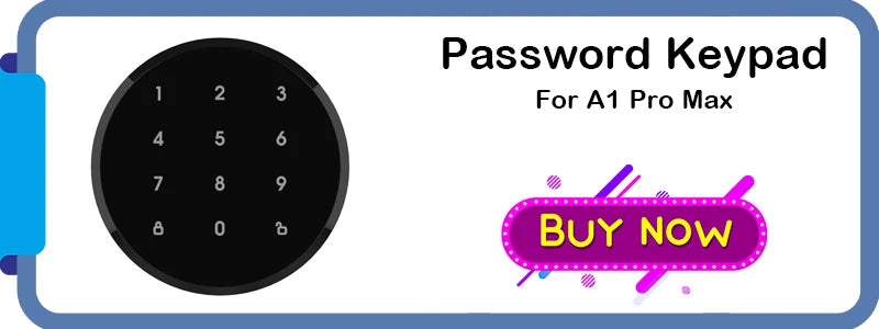 RAYKUBE A1 Pro Tuya Bluetooth Smart Door Lock Tuya/ Smart Life APP Unlock No drilling required Delivery From Spain To EU Countri
