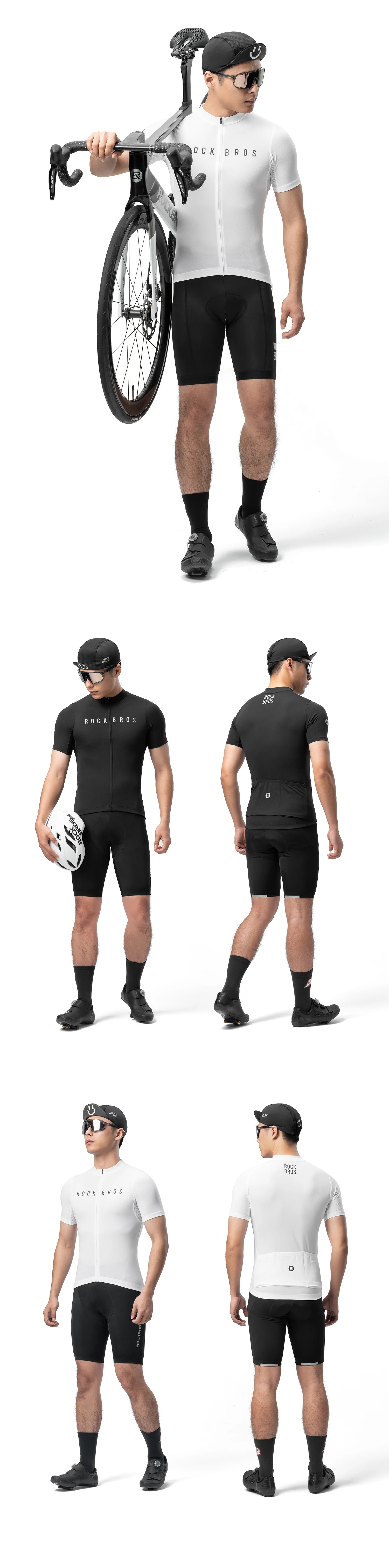 Breathable Quick-Dry Cycling Jersey Sleeveless Full-Zip Sport Shirt