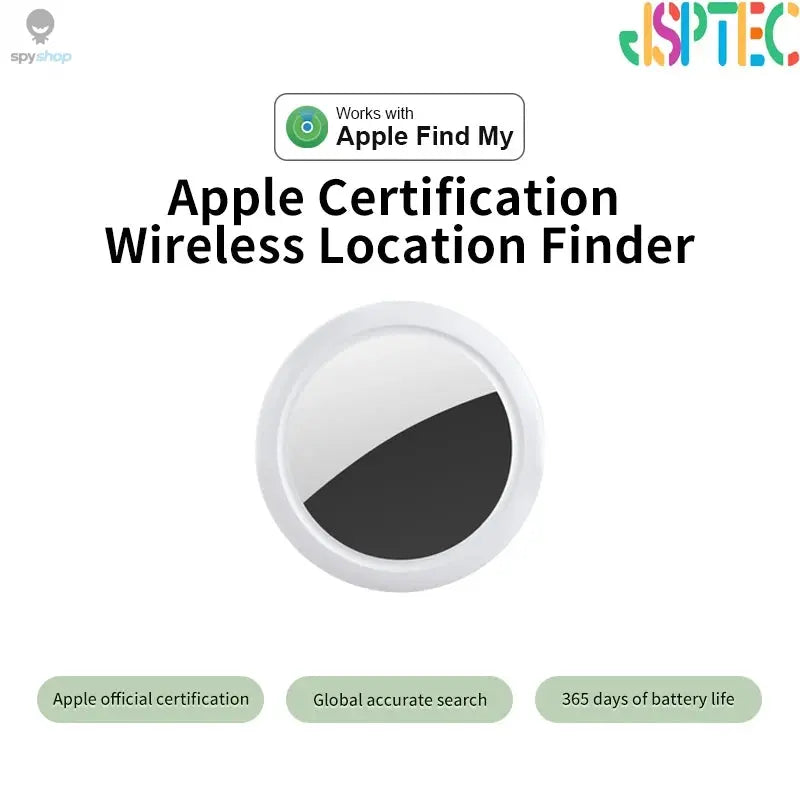 Security Bluetooth GPS Tag Based on iphone Find My app Anti-lose Tracker Sound Locate Message Reminder Alarm Key Finder Spy-shop.com