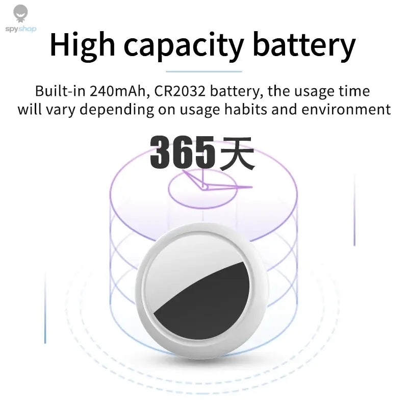 Security Bluetooth GPS Tag Based on iphone Find My app Anti-lose Tracker Sound Locate Message Reminder Alarm Key Finder Spy-shop.com