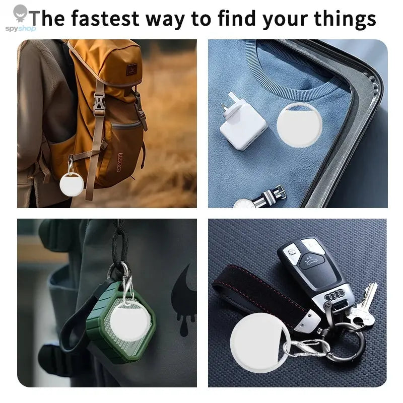 Security Bluetooth GPS Tag Based on iphone Find My app Anti-lose Tracker Sound Locate Message Reminder Alarm Key Finder Spy-shop.com