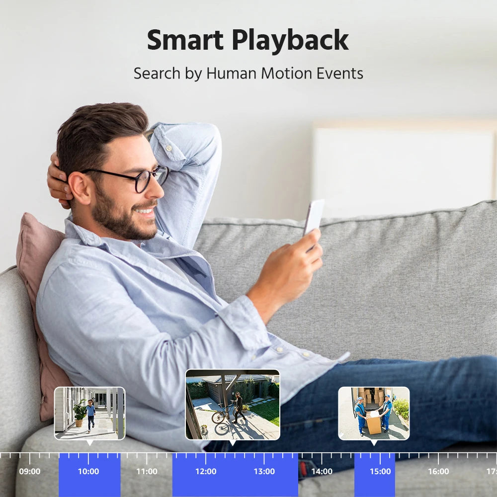 ANNKE 16-Channel Wireless NVR 4MP Dual-Lens Security System