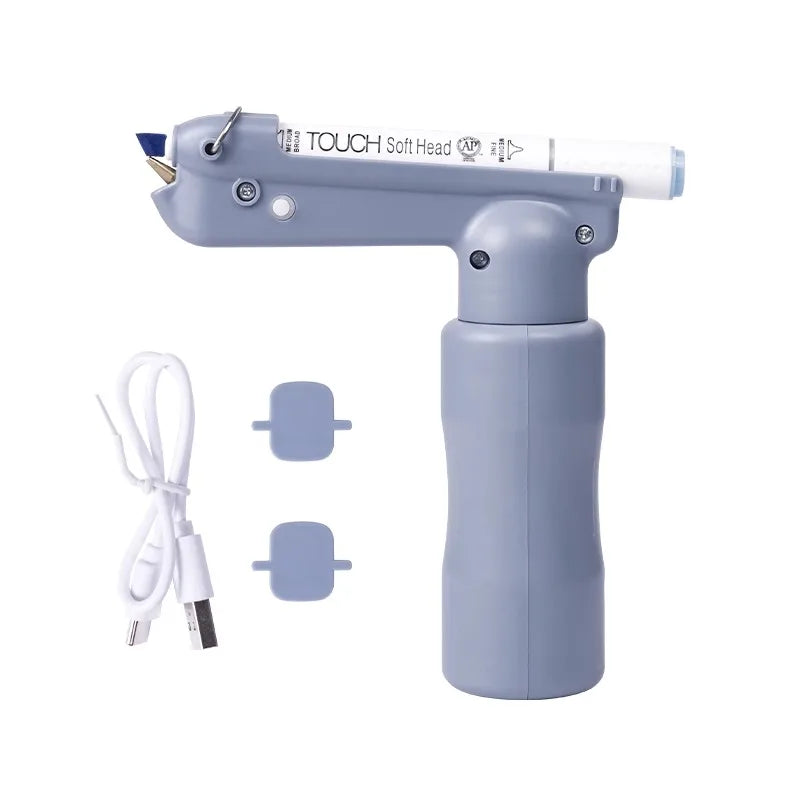 Rechargeable Handheld Airbrush for Model Kits and Hobby Colouring