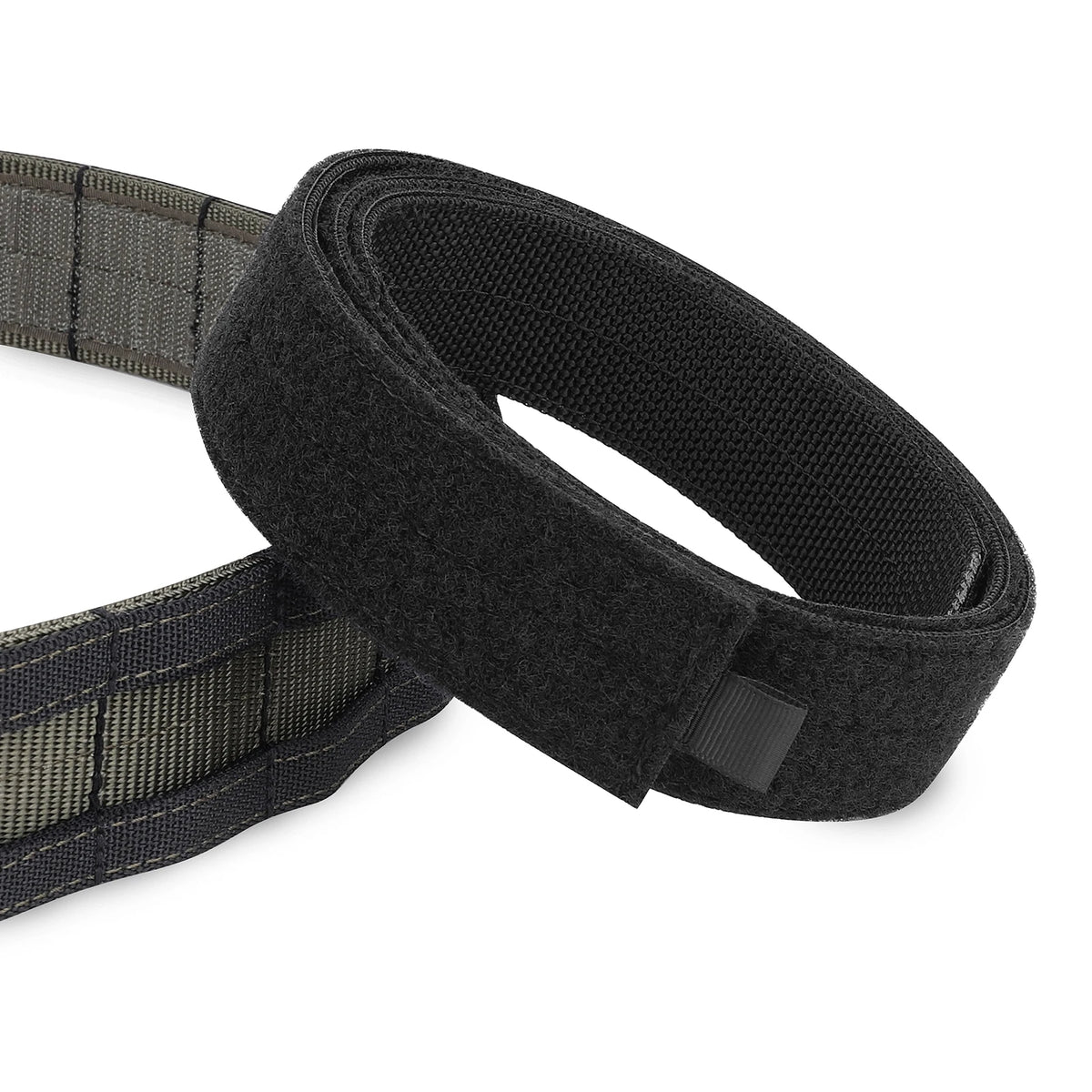 Cinto interior de nylon de 1.5 polegadas com fecho de gancho e argola