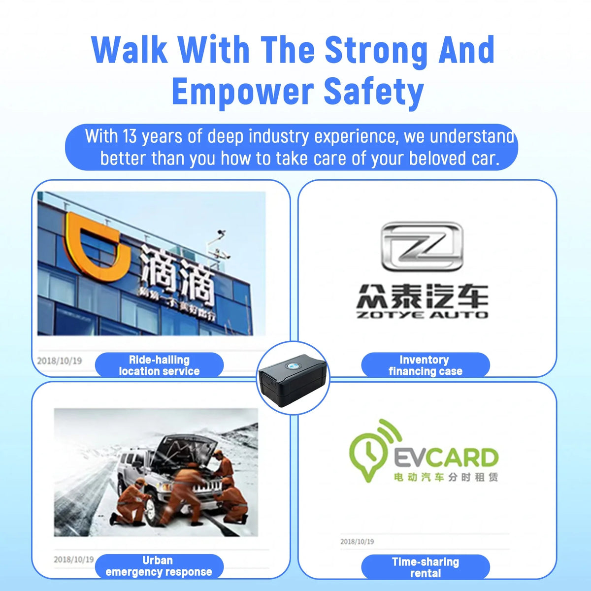 4G GPS Tracker 6000mAh Portable GPS Via Satellite Car Alarm Real-Time GPS Locator Magnetic Tracking Device 90 Days Standby Time