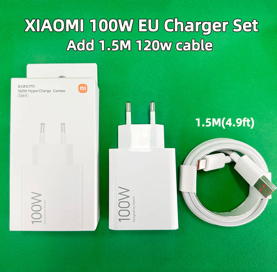 USB Charger and USB-C Cable Options for Xiaomi Phones